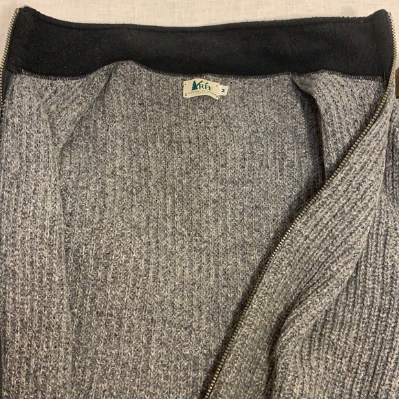 REI long sleeves Wool/Nylon full zipper jacket (men’s) - Picture 12 of 13